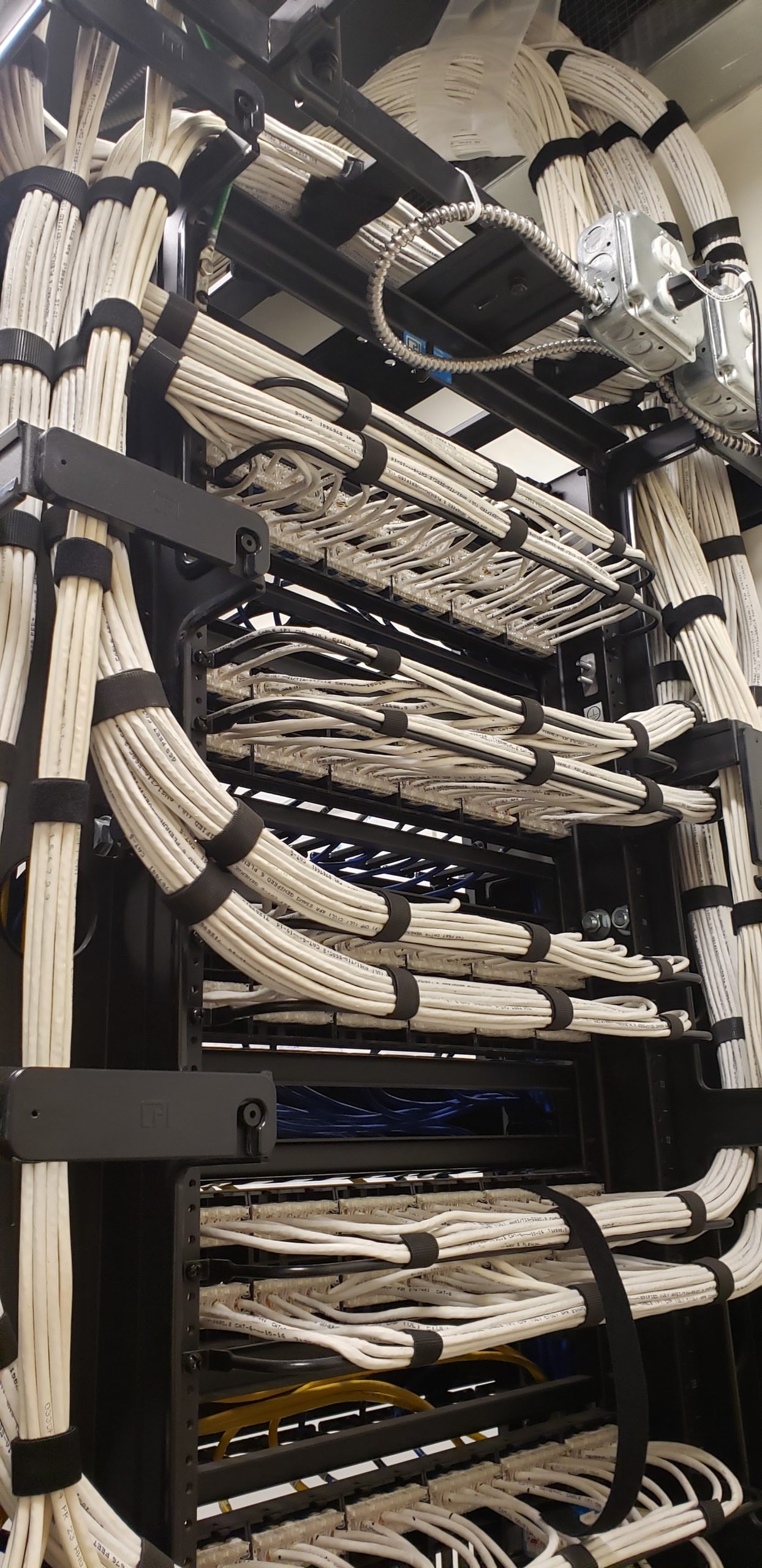 IDF Racks And IT Equipment Progressive Office Cabling