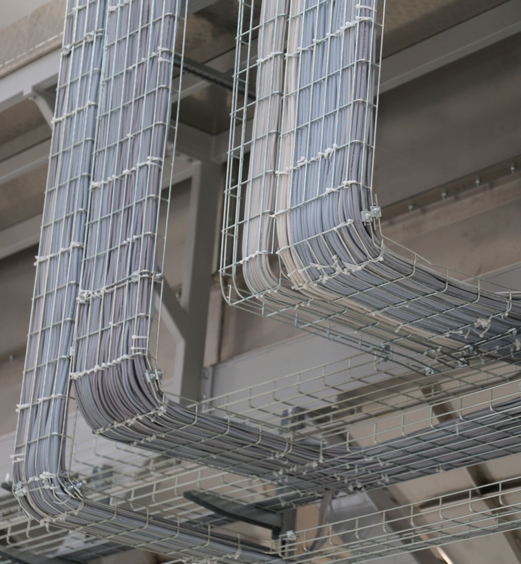 Warehouse Network Cabling Solutions in Madrid, Spain